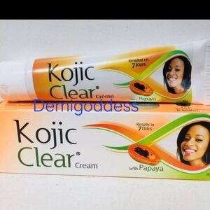 X3 Kojic Clear Crème with PAPAYA 3pcs